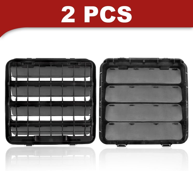 Hsbang 2Pcs Body Side Aperture Exhauster Air Pressure Vents Compatible with Jeep,Dog Ram 1500/2500/3500,Replaced 68323649AB - Image 3